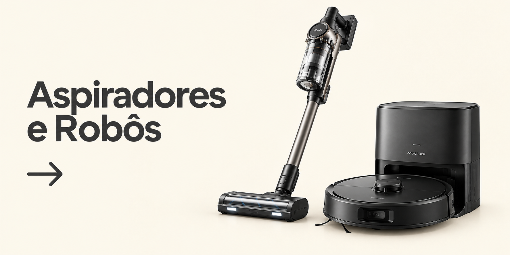 Aspiradores e Robôs