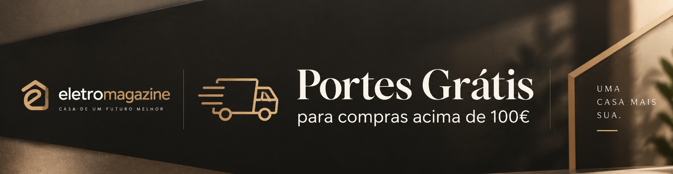 Ofertas especiais em pequenos domésticos.