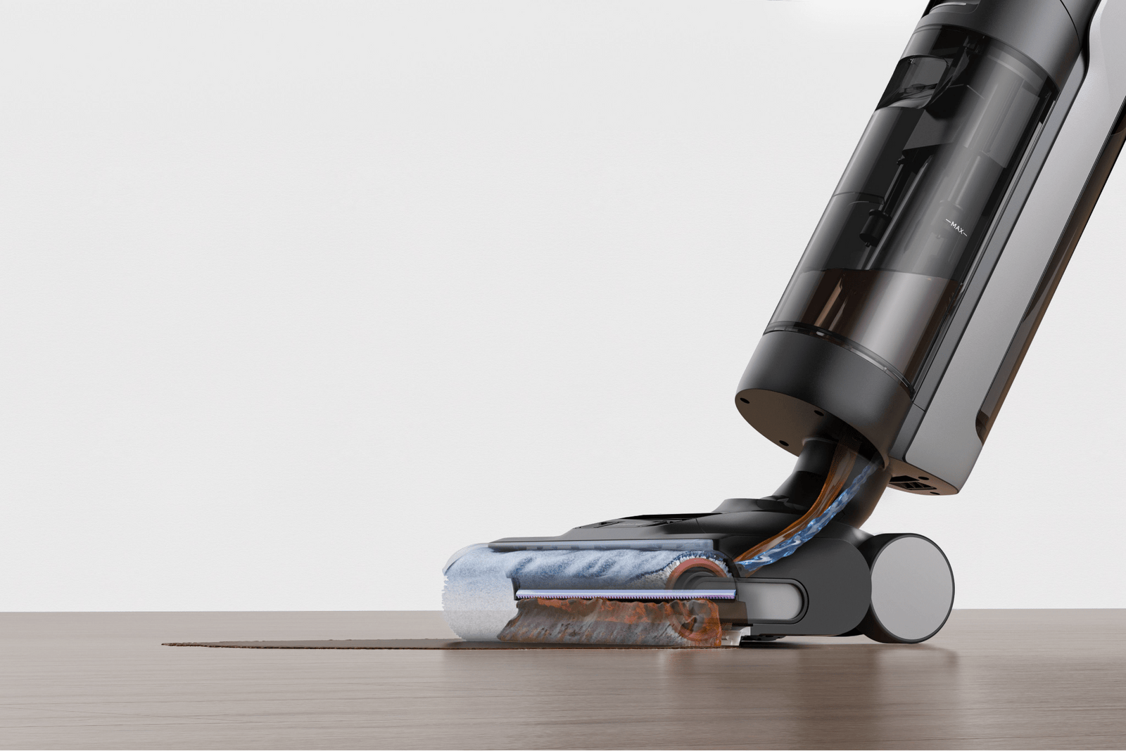 Corta o cabelo enleado com um raspador resistente