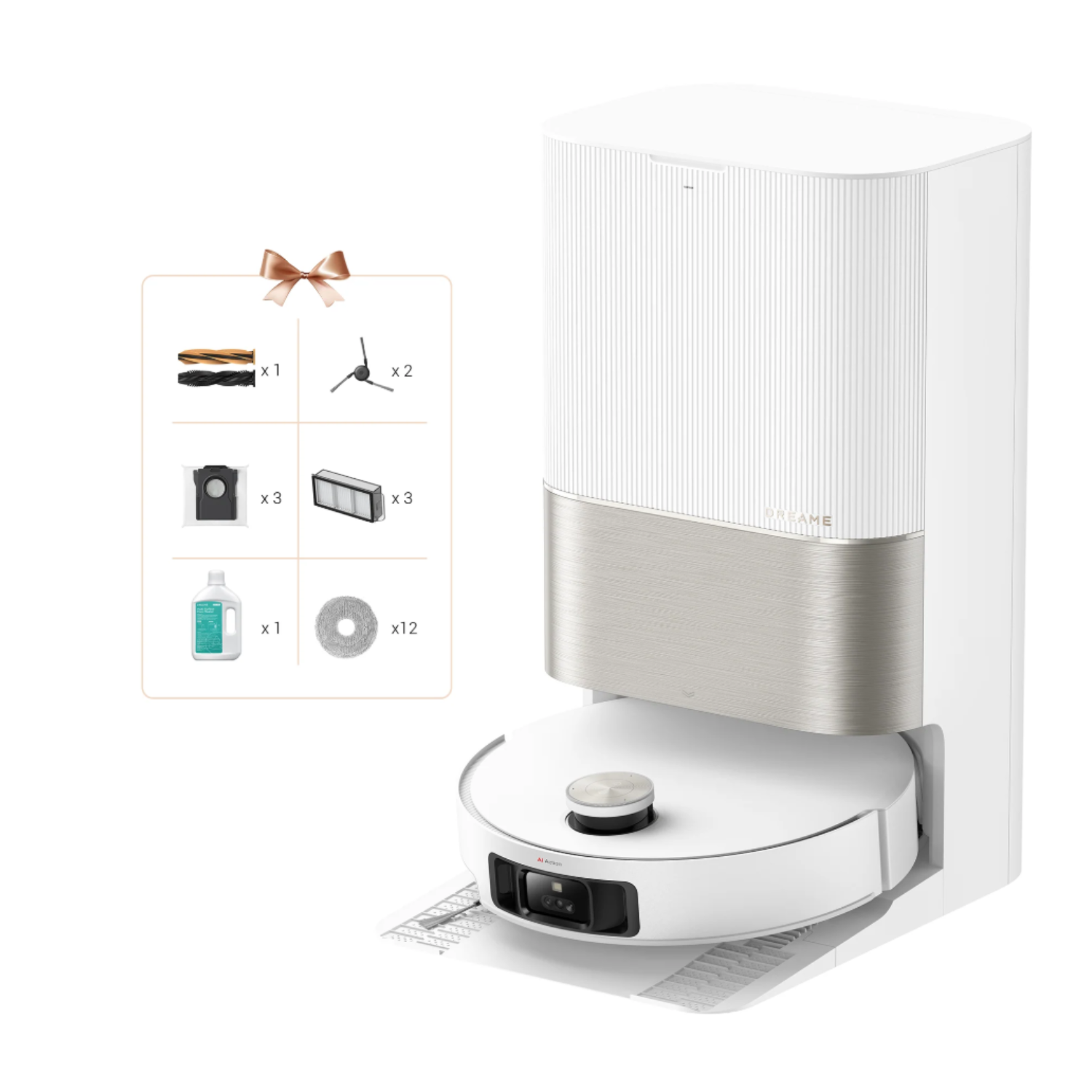 Aspirador Robô Dreame X50 Ultra Complete (Branco)