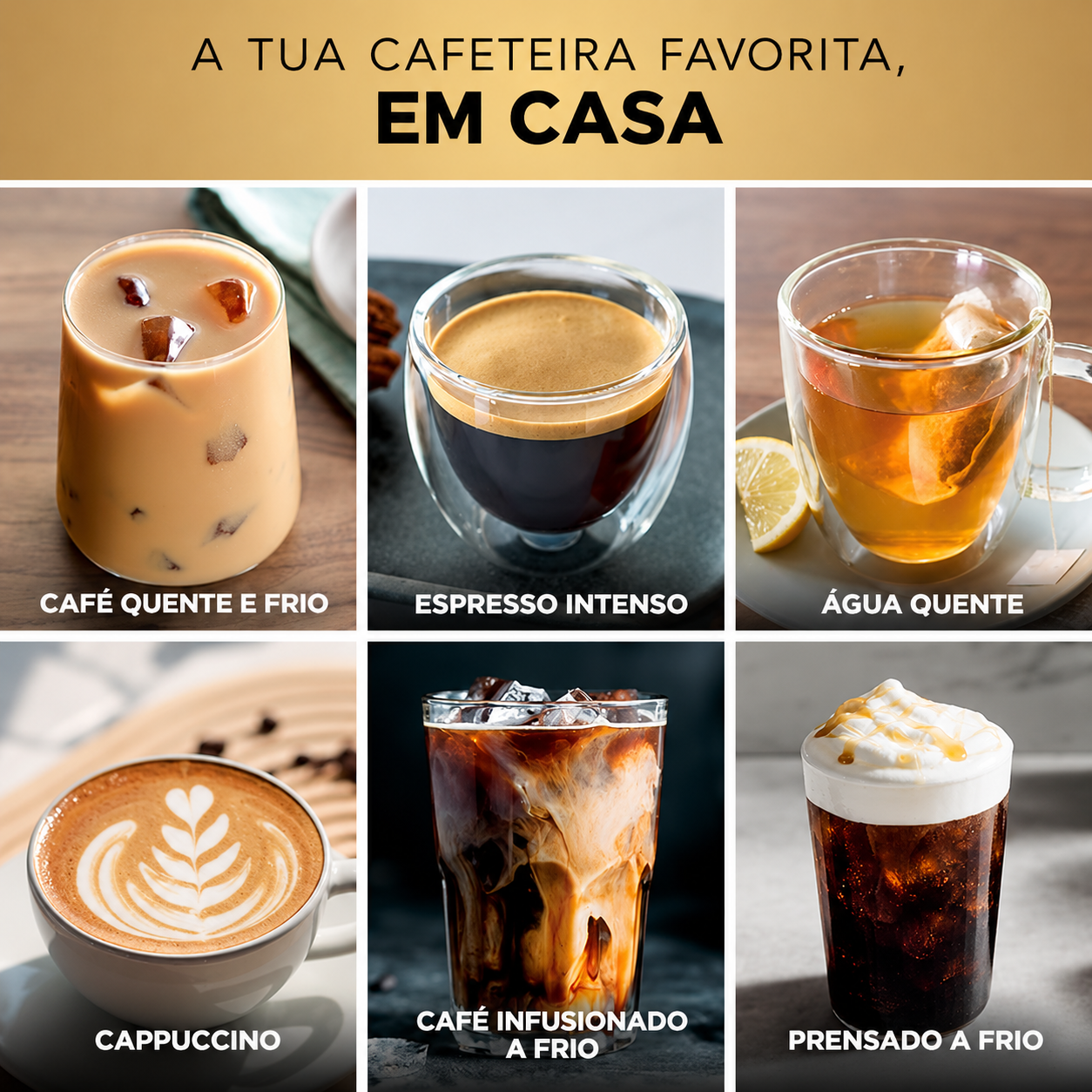 Ninja Luxe Café Pro Máquina 4 em 1 (Espresso, Café, Cold Brew e Água Quente) — 3
