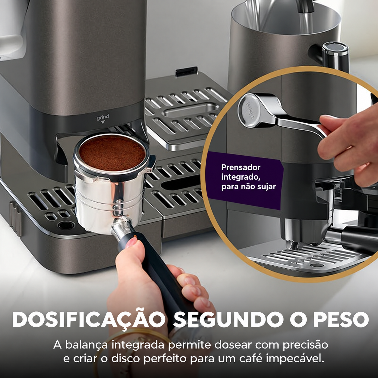 Ninja Luxe Café Pro Máquina 4 em 1 (Espresso, Café, Cold Brew e Água Quente) — 5
